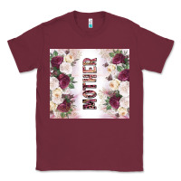 Burgundy mother's day flowers tumbler tbs Classic Tee - TumblerDesignByShophia