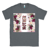 Charcoal Heather mother's day flowers tumbler tbs Classic Tee - TumblerDesignByShophia
