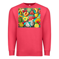 Cardinal summer fruits Premium Sweatshirt - BarkalooDesign