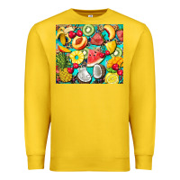 Lemon summer fruits Premium Sweatshirt - BarkalooDesign