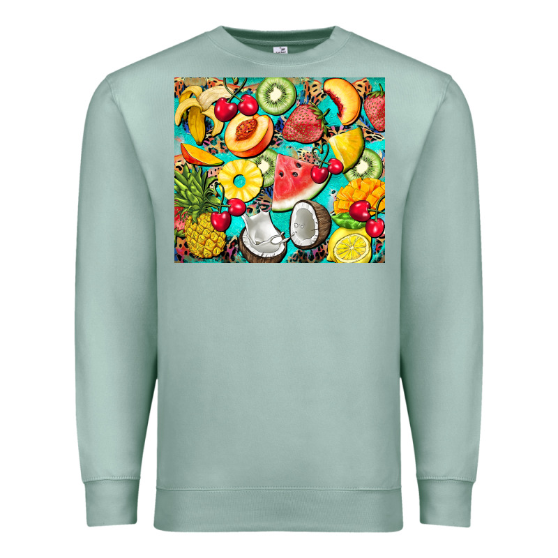 Summer Fruits Premium Sweatshirt by BarkalooDesign | Teevron