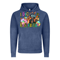 Vintage Denim I dig Easter Day Vintage Hoodie - CowGirlArtShop