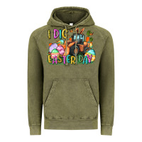 Vintage Olive I dig Easter Day Vintage Hoodie - CowGirlArtShop