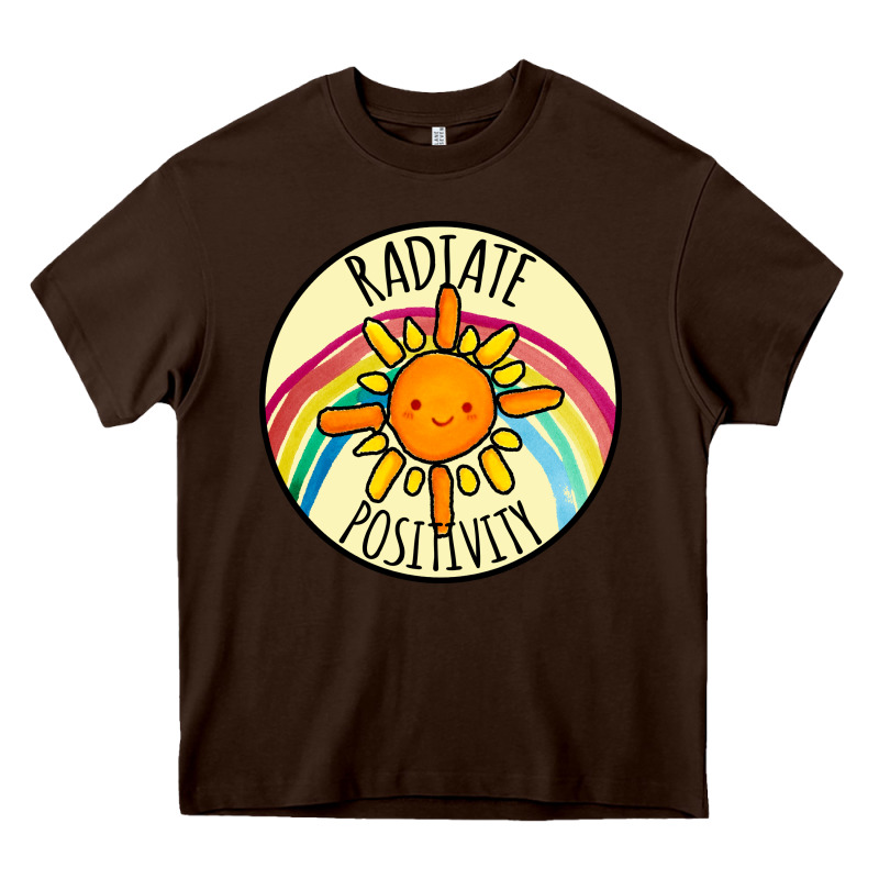 Radiate Positivity Heavy Core Tee by Bettercallsaul | Teevron