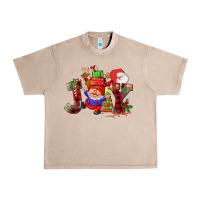French Oak christmas joy  gnome Urban Heavy Tee - CowGirlArtShop