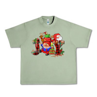 Oil Green christmas joy  gnome Urban Heavy Tee - CowGirlArtShop