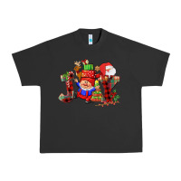 Pigment Black christmas joy  gnome Urban Heavy Tee - CowGirlArtShop