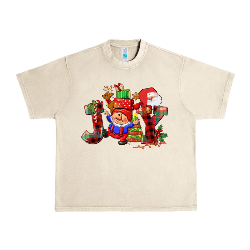 Christmas Joy  Gnome Urban Heavy Tee by CowGirlArtShop | Teevron
