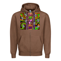 Chestnut Spooky Zipper Hoodie - Artiststas