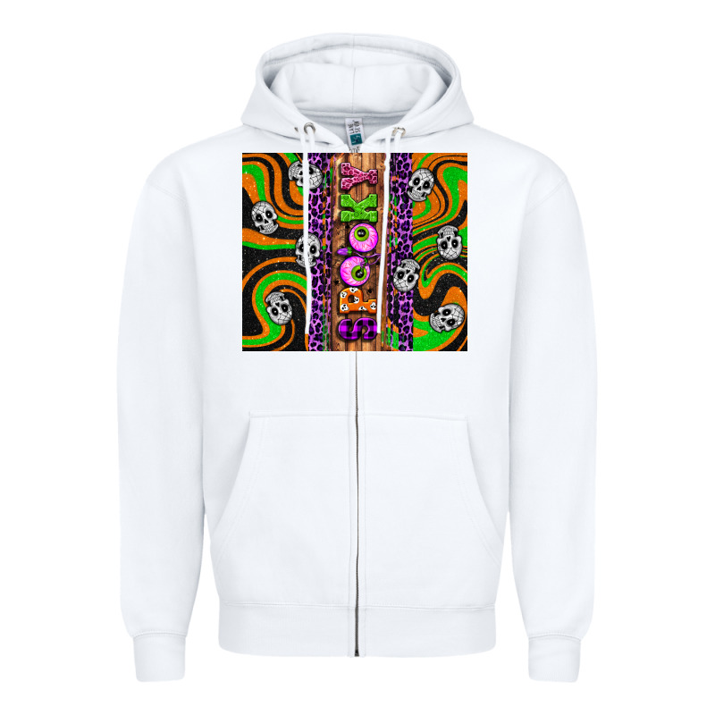 Spooky Zipper Hoodie by Artiststas | Teevron
