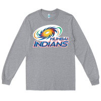 Heather Grey mumbai indians Long Sleeve Tee - trangStudio