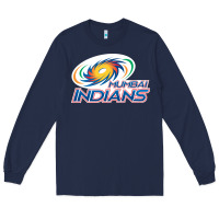 Navy mumbai indians Long Sleeve Tee - trangStudio