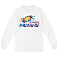 White mumbai indians Long Sleeve Tee - trangStudio