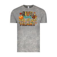 Cloud Rock give thanks with all your heart Vintage Tee - CowGirlArtShop