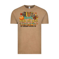 Vintage Coffee give thanks with all your heart Vintage Tee - CowGirlArtShop