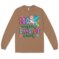 Toasted Coconut hundred magical days of school unicorn Long Sleeve Tee - OliviaCreatesArt