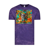 Cloud Purple fall heifer cows Vintage Tee - RanaPortraitStore