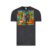 Vintage Black fall heifer cows Vintage Tee - RanaPortraitStore