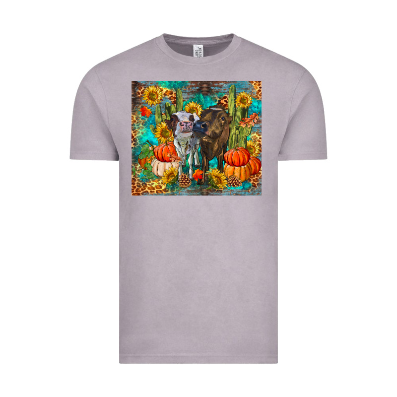 Fall Heifer Cows Vintage Tee by RanaPortraitStore | Teevron