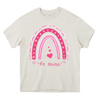 Cream Valentines Day Rainbow Heavy Core Tee - Bettercallsaul