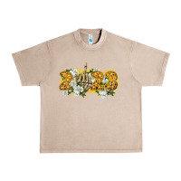 French Oak 2023 skeleton middle finger new year Urban Heavy Tee - CowGirlArtShop