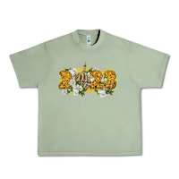 Oil Green 2023 skeleton middle finger new year Urban Heavy Tee - CowGirlArtShop