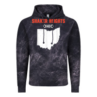 Cloud Black shaker heights ohio usa state america travel ohioan Vintage Hoodie - trangStudio