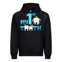 Black my first tooth with teeth Urban Hoodie - AdoDesignShop