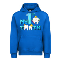 Cobalt my first tooth with teeth Urban Hoodie - AdoDesignShop