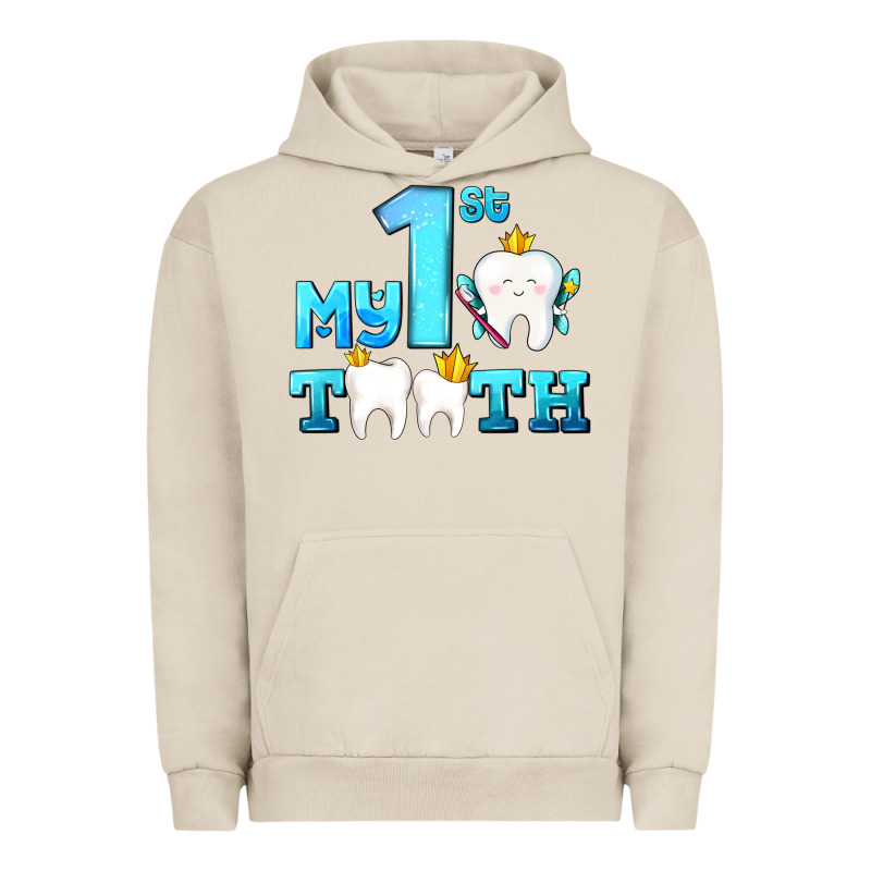 My First Tooth With Teeth Urban Hoodie by AdoDesignShop | Teevron