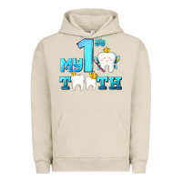 Pigment French Oak my first tooth with teeth Urban Hoodie - AdoDesignShop