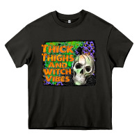 Asphalt thick thighs and witch vibes Heavy Core Tee - JahusDesignShop