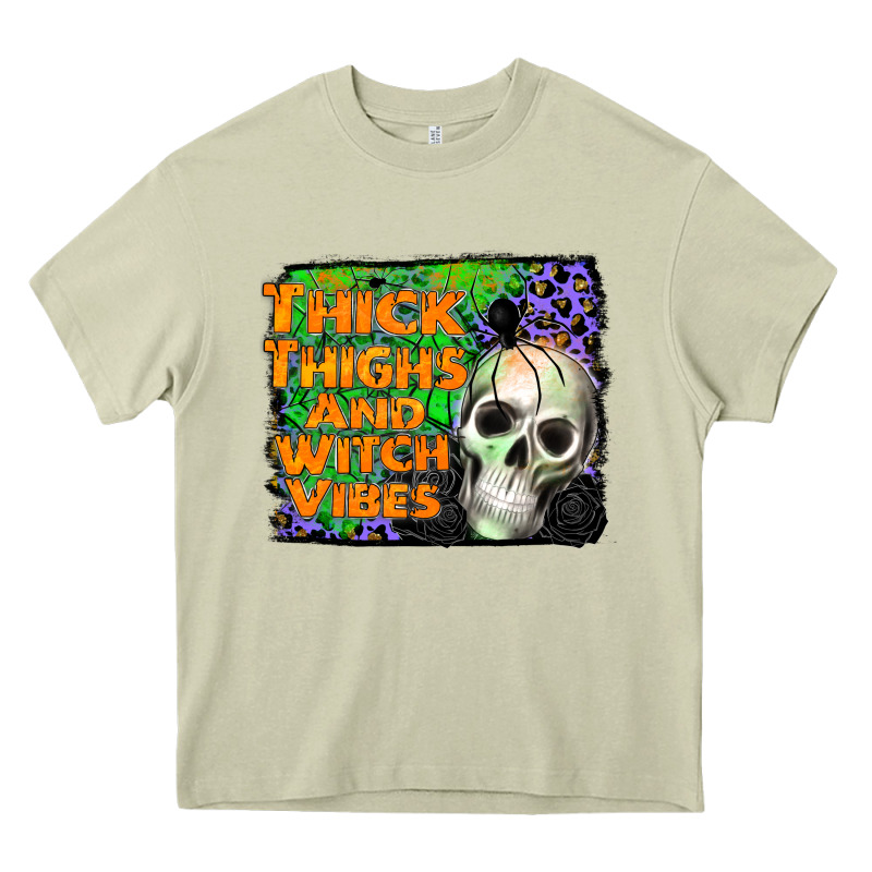 Thick Thighs And Witch Vibes Heavy Core Tee by JahusDesignShop | Teevron