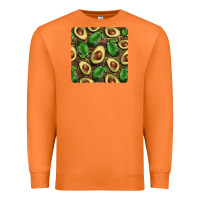Carrot avocados with wood and leopard background mug  coaster Premium Sweatshirt - BarkalooDesign