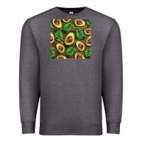 Charcoal Heather avocados with wood and leopard background mug  coaster Premium Sweatshirt - BarkalooDesign