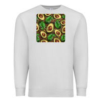 Dove Grey avocados with wood and leopard background mug  coaster Premium Sweatshirt - BarkalooDesign