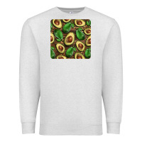 Oatmeal Heather avocados with wood and leopard background mug  coaster Premium Sweatshirt - BarkalooDesign