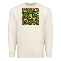 Sandshell avocados with wood and leopard background mug  coaster Premium Sweatshirt - BarkalooDesign