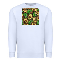 White avocados with wood and leopard background mug  coaster Premium Sweatshirt - BarkalooDesign