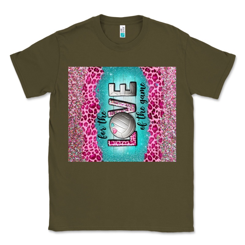 For The Love Of The Game With Volleyball Tumbler Tbs Classic Tee by TumblerDesignByShophia | Teevron