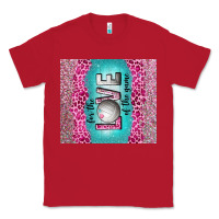 Red for the love of the game with volleyball tumbler tbs Classic Tee - TumblerDesignByShophia