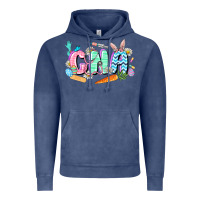 Vintage Denim Easter CNA  Easter Day Vintage Hoodie - CowGirlArtShop
