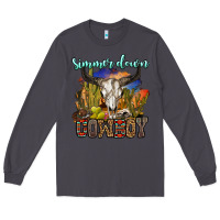 Smoke simmer down cowboy Long Sleeve Tee - OliviaCreatesArt