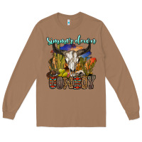 Toasted Coconut simmer down cowboy Long Sleeve Tee - OliviaCreatesArt