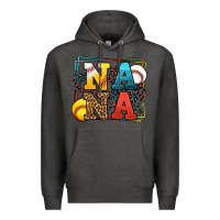 Charcoal Heather Baseball and Softball nana Premium Hoodie - LillyAllenDesigns