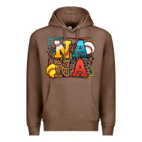 Chestnut Baseball and Softball nana Premium Hoodie - LillyAllenDesigns