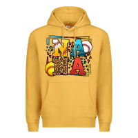 Mustard Baseball and Softball nana Premium Hoodie - LillyAllenDesigns
