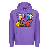 Purple Baseball and Softball nana Premium Hoodie - LillyAllenDesigns