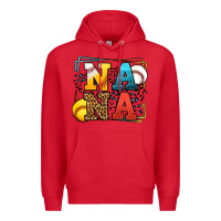 Red Baseball and Softball nana Premium Hoodie - LillyAllenDesigns