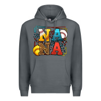 Rock Baseball and Softball nana Premium Hoodie - LillyAllenDesigns